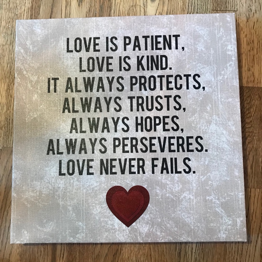 Love canvas